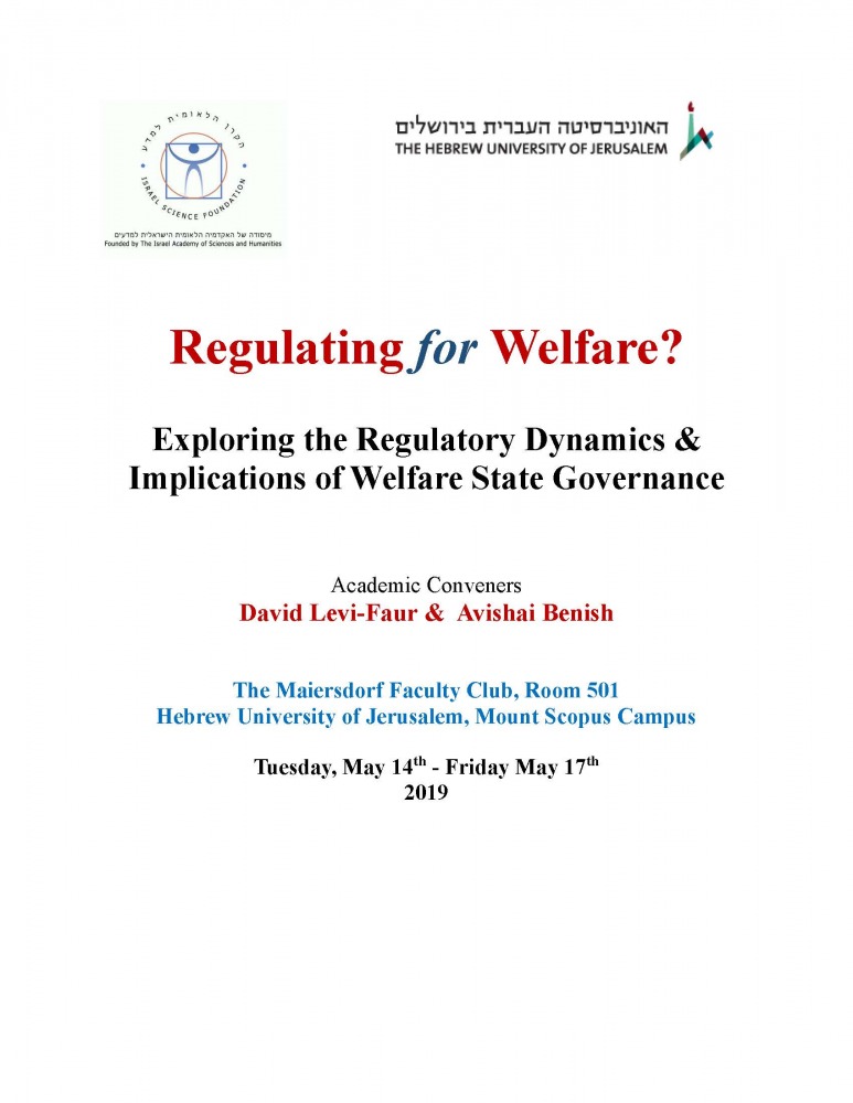 Conference: Regulating for Welfare?