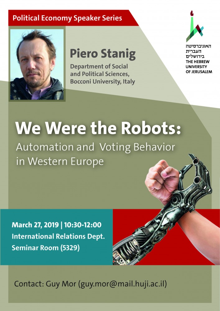 Piero Stanig lecture